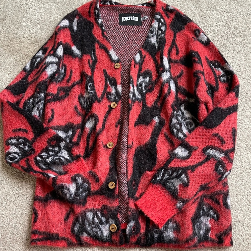 Ice cream cardigan